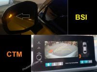 Hệ thống cảnh báo điểm mù BSI và cắt ngang CTM chính hãng Honda cho CR-V 2024 đến 2026
