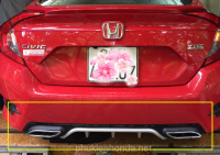 Tổng hợp Lip chia pô Civic 2016-2020 (pô giả)