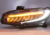 Cụm đèn pha full LED Civic 2016-2020