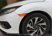 Đèn sườn màu vàng kiểu Civic Type R phiên bản Mỹ