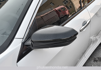 Ốp gương và vỏ gương chiếu hậu Carbon cho Civic 2016-2021