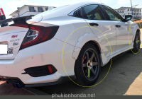 Bộ wide body trước sau cho Civic 2016-2020