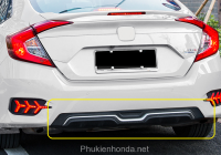 Lip pô kiểu modulo cho Civic 2016-2020