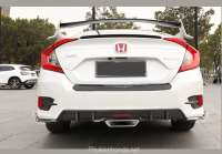 Độ ống xả kiểu Si cho Civic 2016-2020 (pô thật)