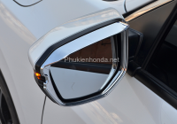 Viền che mưa gương crom cho Civic 2016-2020
