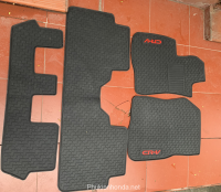 Thảm sàn cao su không mùi cho Honda CR-V 2017-2023