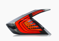 Cụm đèn Led hậu màu xám khói cho Civic 2016-2020