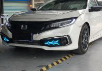 Đèn led gầm trước sau kiểu máy bay cho Civic 2019- 2021