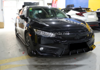 Lip trước kiểu siêu thể thao cho Civic 2016-2018 (mẫu 4)