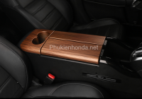 Thay đổi hộp để đồ trung tâm cho CRV 2017-2023 mẫu vân gỗ
