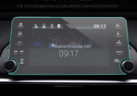 Miếng dán cường lực màn hình và đồng hồ cho Accord 2019- 2022