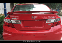 Đuôi gió cao cho Civic 2012-2016