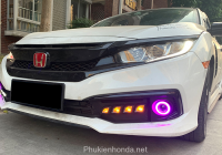Đèn led gầm kiểu Bugatti cho Civic 2019-2021