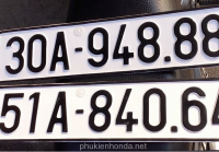Dịch vụ đổi biển số dài, biển vuông cho ô tô
