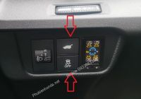 Ghép nút công tắc Cốp điện và trơn trượt cho CR-V bản G