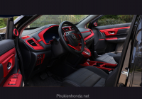 Ốp nội thất Honda CR-V 2017-2022 màu đỏ mờ