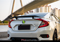 Đuôi gió Honda Civic mẫu TS sửa đổi 2021